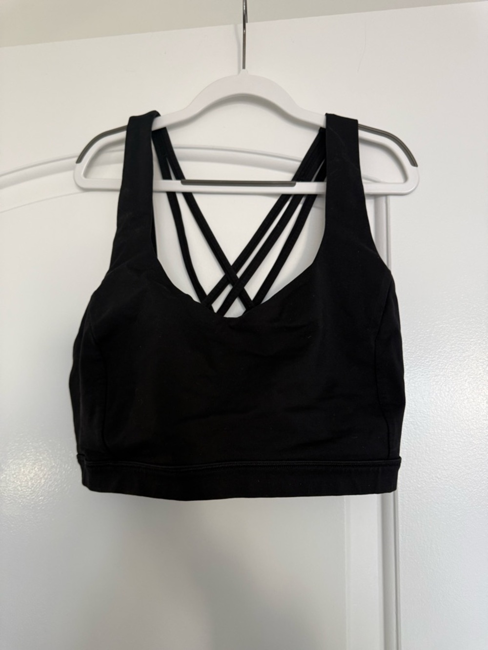 Lululemon Strappy Black Bra Size 12